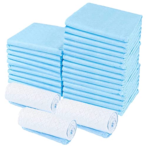 Image of Abesto 100 Pack Baby Disposable Changing Pad Liners, 17 inches x 13 inches, Breathable Skin-Friendly, Leakproof Quick Drying, high Absorbent Diaper Changing Pads