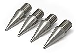CNC Präzisionsteile 11mm ø M6 Edelstahl Lautsprecher Spikes / Boxen Spikes für HiFi - 4 Stück