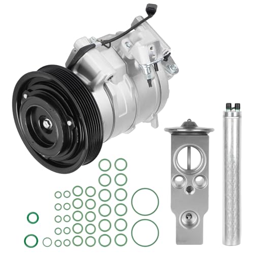 NEW AC Compressor Component Kit complete Fit for 2008-2012 Honda Accord 2.4L 2012-2015 Honda Crosstour 2.4L CO 11224C AK1288 Air Condition automotive replacement