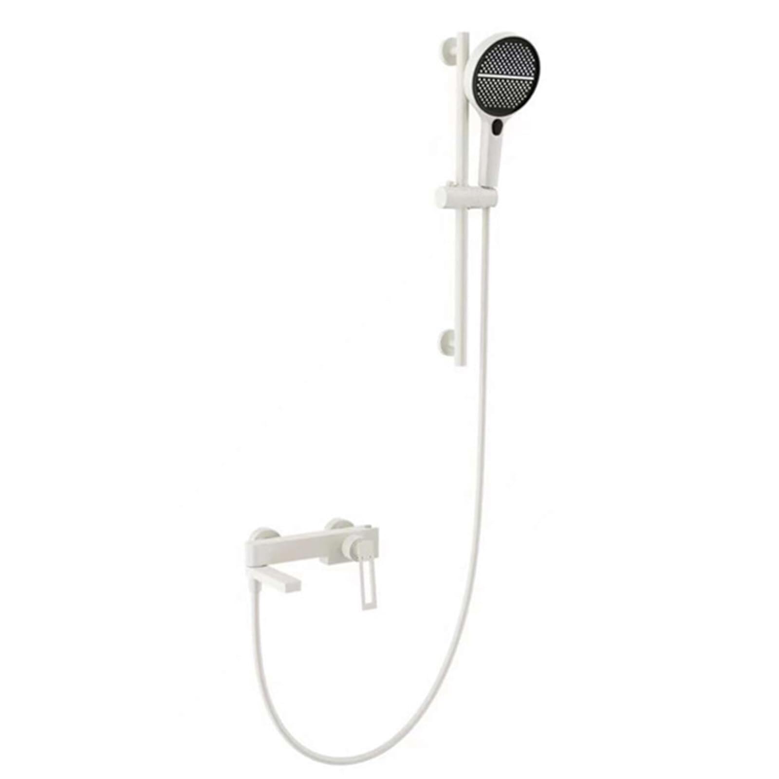 Mitigeur de bain avec douche pivotant à 360° LWX pour ajuster le jet d'eau au millimètre