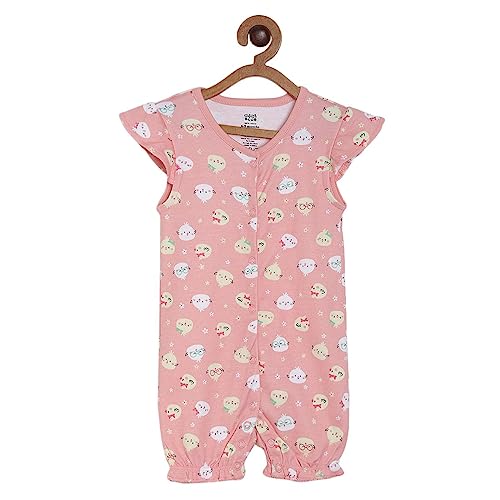 Image of miniklub Girls Pack of 2 Printed Rompers