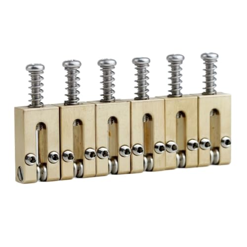 Selles de pont de guitare en laiton anti-casse 10.8mm pour vibrato ST TL