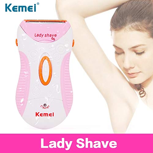 RVS Rechargeable Women Epilator Electric Female Bikini Underarm Trimmer