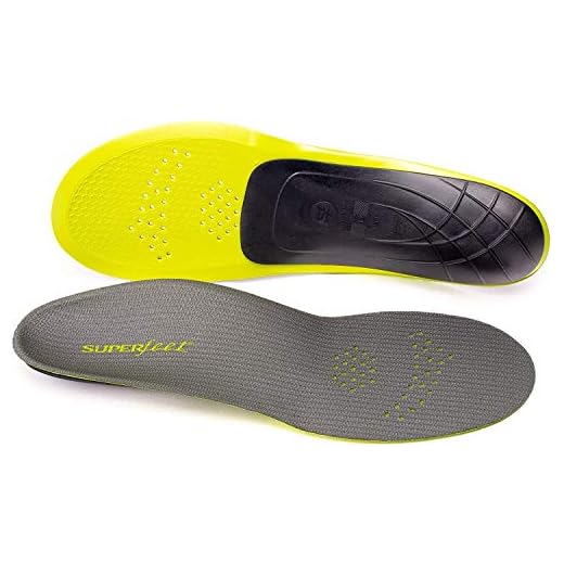 Superfeet CARBON - Carbon Fiber & Foam Insoles for Tight Athletic Shoes - 9.5-11 Men / 10.5-12 Women