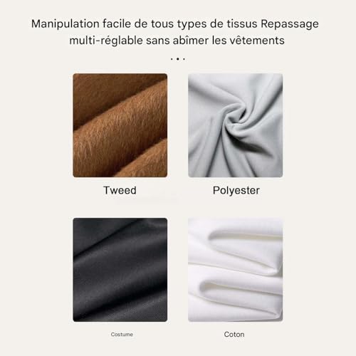Défroisseur vapeur portable et fer à repasser voyage pour linge maison - 8