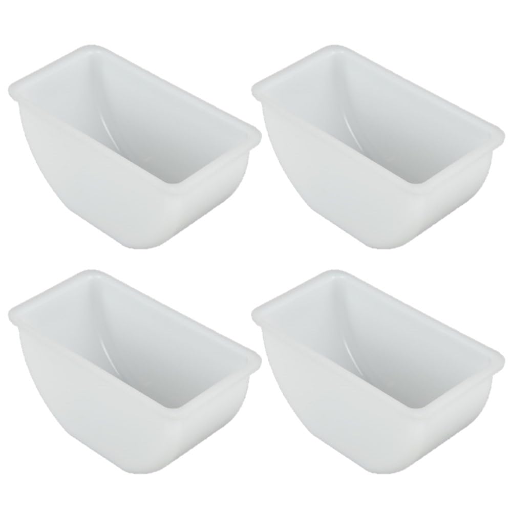 TrueCraftware- Set of 4 Condiment Replacement Insert 1 Pint 5-3/4