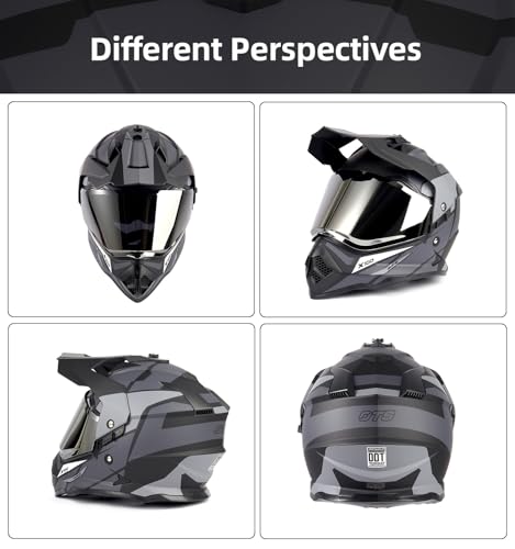 Orthrus Dual Sport Adventure Helmet