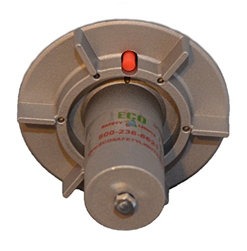 S4L BLUE 1/4NM SOLAR FLASHING LED Marina Dock Barge Boat Safety Beacon Light