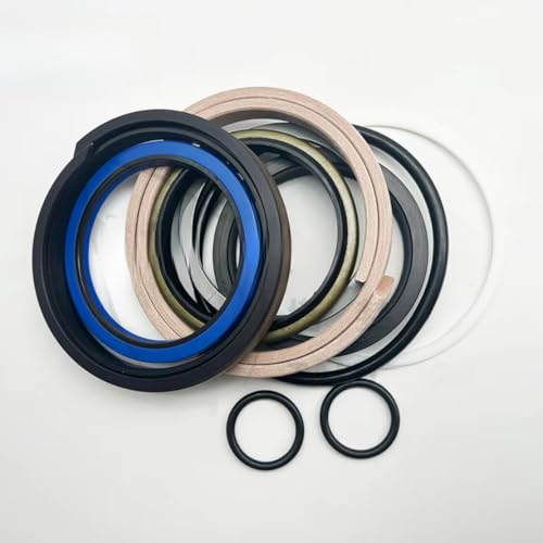 TALUADA Excavator Parts Compatible with Komatsu PC128UU-1 Hydraulic Cylinder Repair Kit PC128UU Hydraulic Boom Cylinder Seal Kit Machinery Parts (PC128UU-1)