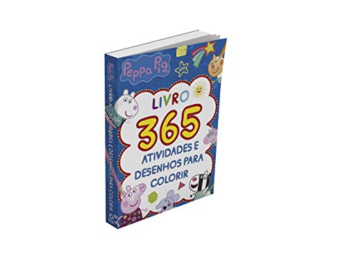 Peppa Pig – Livro 365 atividades e desenhos para colorir: