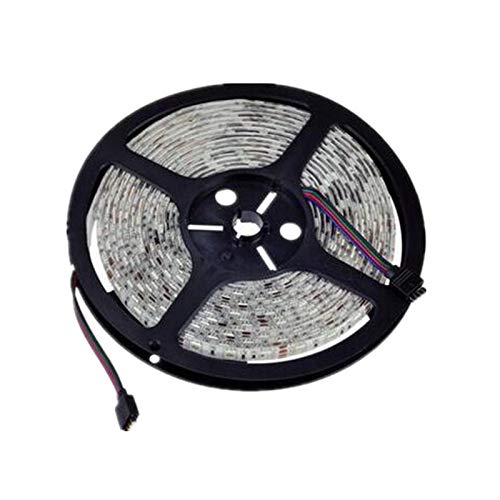 OMTO Led Light Strip waterproof DC12V Power Supply 10M/32.8 Ft SMD 5050 RGB 300LED Color Changing Kit with Flexible Strip Light with 44 key Ir Controller Kitchen Bedroom Sitting Room Car