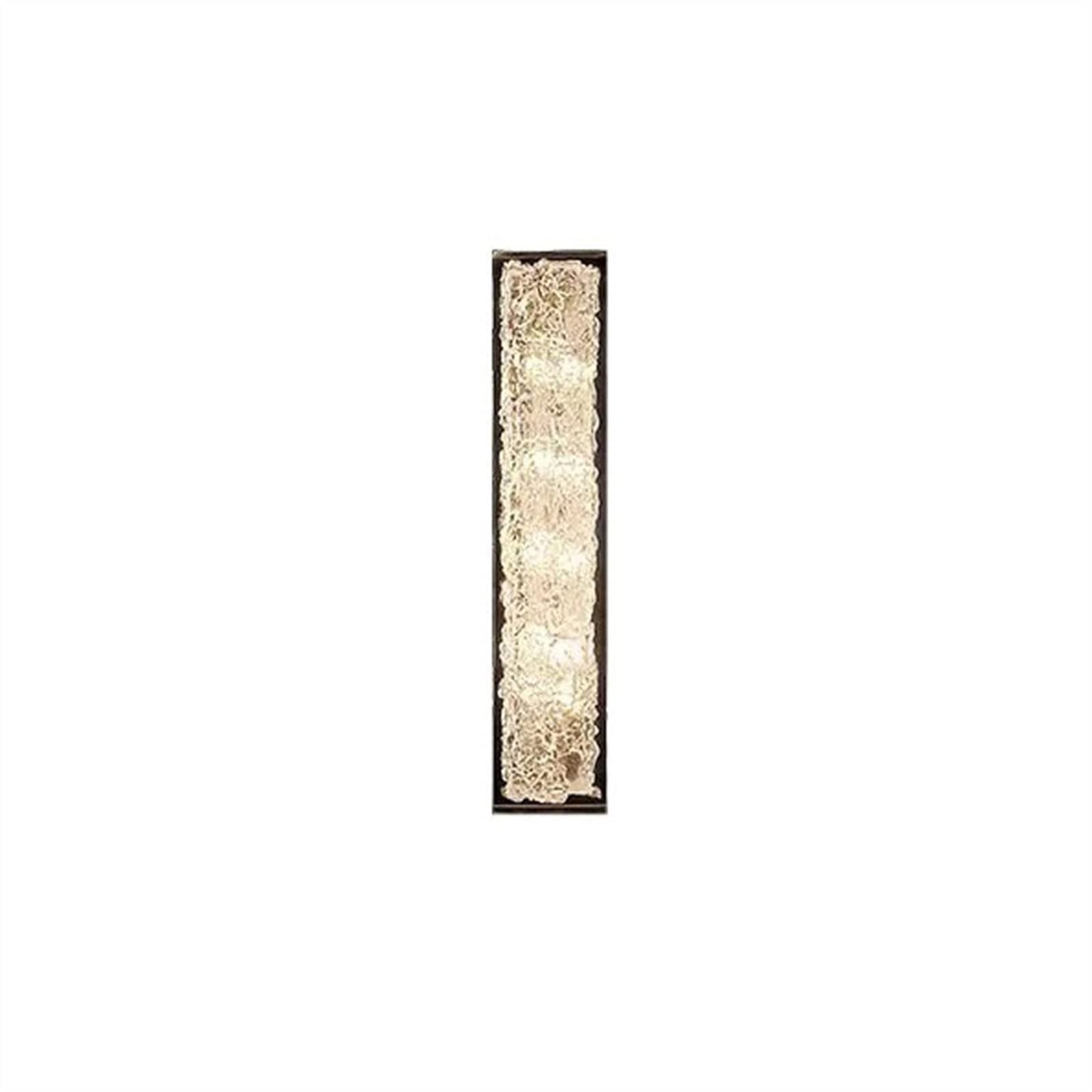 H8Q4D7N5G9 Wall Sconce Simple Narrow Strip wall lamp Bedroom Bedside Lighting Copper Light Luxury Corridor Staircase(Black,XL)
