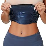 Dulchany Sauna Sweat Waist Trainer Vest for Women Waist Trimmer Sauna Vest Sweat Tank Top Shaper Sau