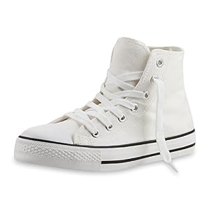 best-boots best-boots Damen High-Top Sneaker Schnürer Slipper Halbschuhe sportlich Damen Sneakers Weiss Nuovo 37 best-boots best-boots Damen High-Top Sneaker Schnürer Slipper Halbschuhe sportlich Damen Sneakers Weiss Nuovo 37