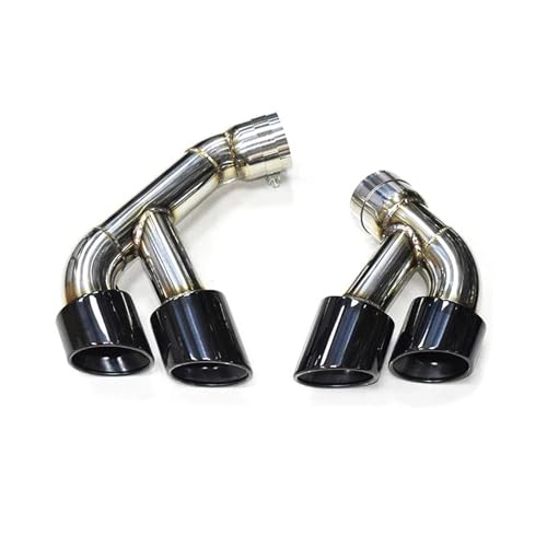 Tuyau voiture embout d'échappement silencieux inox noir pour BMW F15 X5