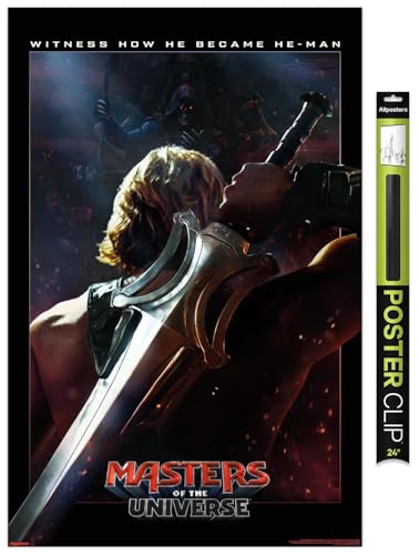 Trends International Masters of the Universe (2026) - Teaser One Sheet Wall Poster, 34L x 22.4W, Poster & Clip Bundle