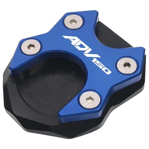 Extension béquille moto ADV150 turquoise pour stabiliser votre scooter Honda