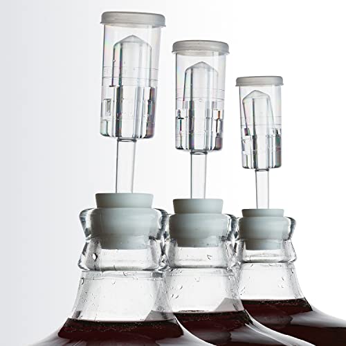 Fermentation Rubber Stoppers Drilled Bungs For Use With Airlock (#6, 6.5, 7, 7.5, 8-1 Each) #TOP2