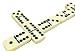Vovotuzzi Dominos Set for Adults, Dominoes Set for Kids and Adults, 28 Ivory Jumbo Domino Tiles Double 6 - Classic Board Games for Family & Travel, Leatherette Case