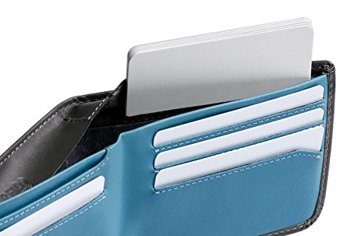 Image of Bellroy Charcoal Leather Men's RFID Wallet (WHSD-CHA-301)