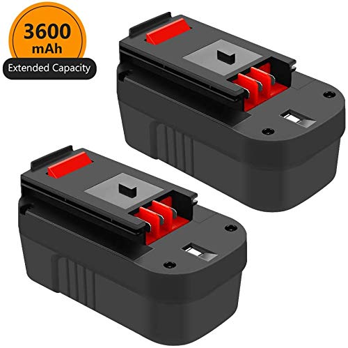 18 Volt 3.6Ah HPB18 Replacement for Black and Decker 18V Battery Ni-Mh HPB18-OPE