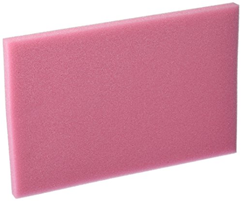 Zutter Outil Tout en Mousse Haute densité pour Ordinateurs Portables, 22,9 x 15,2 cm, Rose