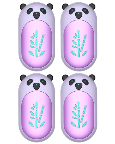 Hand Warmers Rechargeable 2 Pack, 6000mAh Electric Hand Warmer Reusable, 20Hrs Long Heating, Portable Pocket Heater Handwarmer for Women Men, Outdoor Camping, Hunting Gear