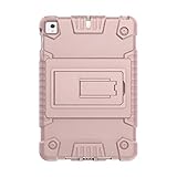  secretcipher for iPad Mini 5, Silicone PC Étui en Cuir Anti-Choc en Cuir Anti-Choc et étui en Cuir Anti-choque for iPad Mini 5 (Couleur : Rose Gold, Taille : IPad mini4/mini5)