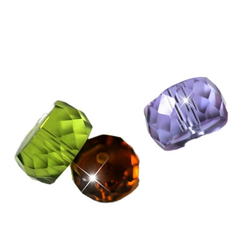 150 szt. 8/10/12 mm kryształowe szklane koraliki fasetowane kryształowe koraliki diamentowe koraliki kurtynowe koraliki do rękodzieła, dekoracji DIY