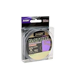 Jaxon Vislijn voorlijnsnoer Satori FLUOROCARBON Premium 20m spoel 0,10-0,60mm