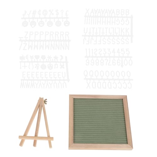 SOPOTUTU Tableau à Lettres Décoratif en Bois 20 CM avec Support Panneau Mémo Réutilisable pour Chambre D’Garçon et Filles Tableau à Messages Personnalisable pour Bureau et Maison