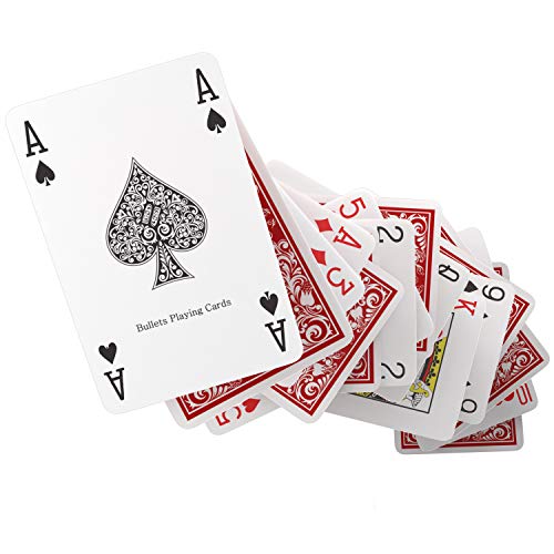 Pokerkarten Bullets Playing Cards – wasserfeste Spielkarten aus Kunststoff