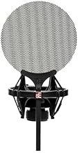 Custom-designed shock mount and pop shield set for magneto, se x1 and se2200a series microphones Integrated quick-release mechanism for easily fixing and removing the microphone Removable metal pop shield for recording vocals