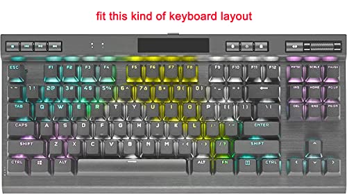 Funda de silicona para teclado Corsair K70 RGB TKL miniatura 2