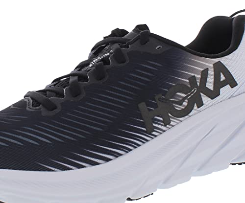 Image of HOKA ONE ONE Rincon 3 Womens Shoes Size 10.5, Color: Black /White