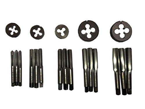OMEX British Standard Cycle TAP & DIE Set BSB BSCY Cycle CEI TAP DIE Set 1/4 to 1/2 - New 20 PCS Set