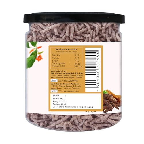 Image of Tummy Pops Pipli Long Pepper Churan Sticks - 250Gm Jar Handmade & Sun-Dried Chatpata Churan For Digestion Mouth Fresheners [Hygienically Prepared & Packed],Amla (Pack of 2)