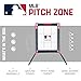 Franklin Sports MLB Baseball Pitch Zone Pitching Target - Kids Strike Zone Trainer for Backyard Games + Practice + (3) Plastic Balls - Fun Youth Baseball Toy - Ages 6+