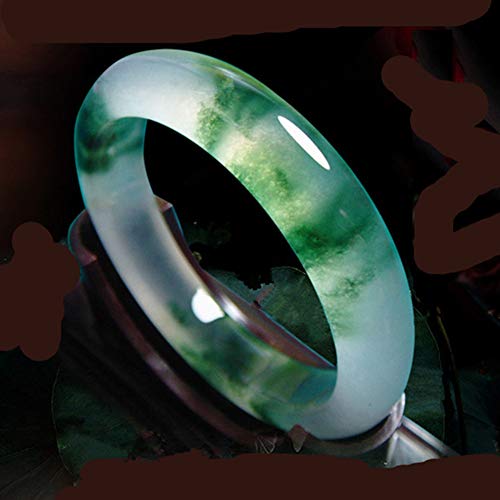 Bracelet en jade véritable pour femme : évitez les imitations avec ce jade de glace