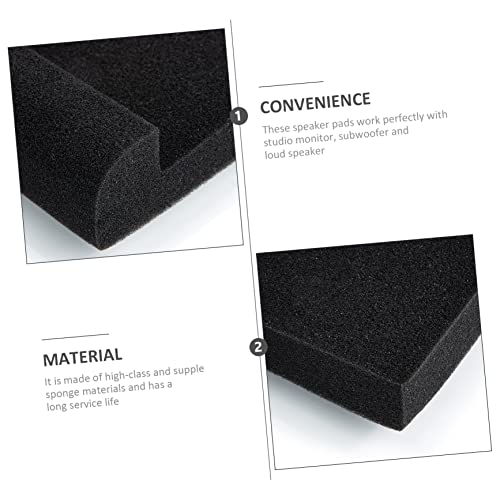 2pcs Almohadillas de Aislamiento Acústico Alta Densidad Espuma para Altavoces para Atenuar Ruido y Vibraciones miniatura 5