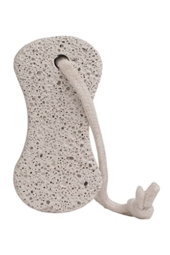 Śukra Pumice Stone for Feet – Foot Scrubber for Exfoliating Dry Dead Skin – Natural Foot Stone Removes Callus on Hands, Heels, and Body – Hourglass Shape (Pack of 2)