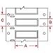 Brady 2HX-500-2-GR-2, 117406 0.5" Dia.x1" Double Sided Wire Marking Sleeve, Green, 1 Roll of 1000 pcs
