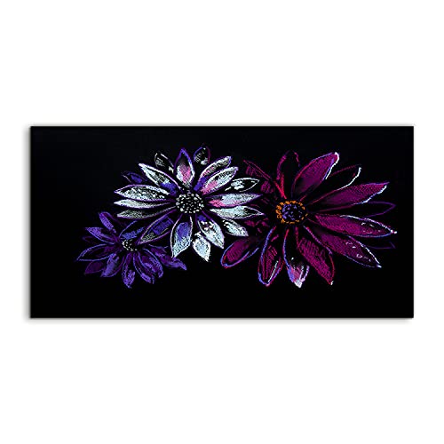 Tableau en verre fleurs et plantes pour creer une ambiance zen et lumineuse dans votre salon