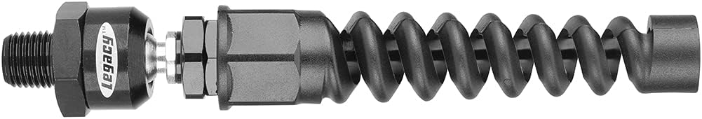 Flexzilla Pro Air Hose Reusable Fitting with Ball Swivel, 1/4 in. - RP900250BS