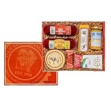 Dan the Sausageman's Gourmet Meat & Cheese Sampler Gift Box | 7-Items Smoked Beef Summer Sausage & Sweet Hot Mustard for Easy Gifting & Lasting Memories