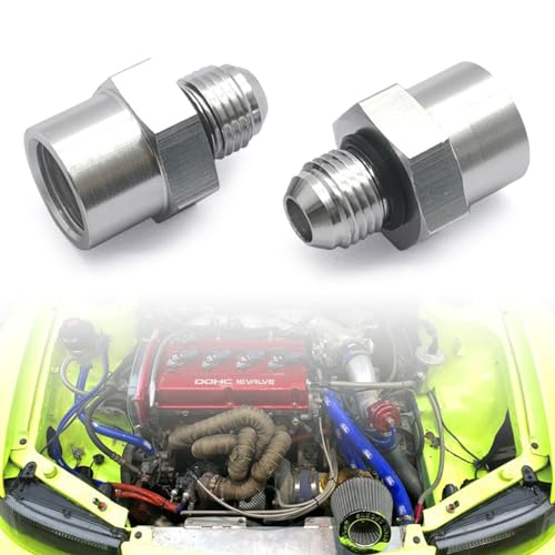 6AN Encaixe de extremidade reta para mangueira de linha de óleo combustível trançada extremidade 6 u