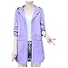 Vêtements d'été protection solaire vêtements femmes manteau mince anti respirant extérieur - Violet - M