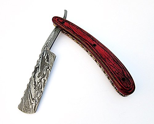 Best Damascu Steel Straight Razor