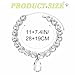 ACEDRE Big Diamond Choker Necklace Silver Chunky Rhinestone Necklacecs Jewlery for Women