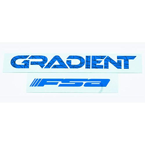 FSA Full Speed Ahead ZJHB0476 Gradient MTB Handlebar Sticker Decal - Blue - Bike Accessories